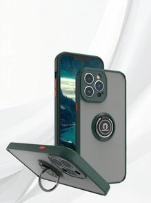 Carcasa táctil para teléfono que restaura la sensación de teléfono descubierto. Carcasa antideslizante con soporte magnético oculto y ventosa para coche + Compatible con 11/12/13/14/15 Pro Max, S22/23/24+A04/A05/A14/A15/A24/A25/A34/A54s, , OPPO, VIVO y Redmi 13c + Carcasa para todo el conjunto compatible con VIVO Nk X100/ VIVO Nk400