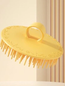 Bộ 2 lược tròn răng cưa có chức năng massage, dụng cụ chăm sóc tóc đa năng, màu hồng, thích hợp sử dụng tại nhà, mùa hè, kỳ nghỉ, du lịch. - Nhiều màu - Xem 3