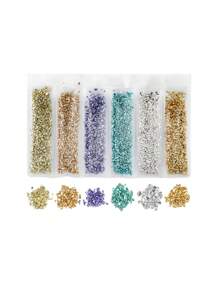 Résine De Pierre Écrasée En Verre Métallique Remplissages De Cristal Époxy Uv Pour Les Moules De Résine Pour La Fabrication De Bijoux, Artisanat Diy Et Décorations Pour Nail Art