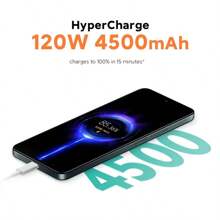 Xiaomi 小米紅米 Note 11 Pro+ Plus 5G+4G 全球版智慧手機，6+128GB/8+256GB，6.67吋120Hz FHD+ AMOLED點陣式顯示屏108MP Pro級主攝像頭，120W超快充電，搭載5G 6nm 超高性能的MediaTek Dimensity 920處理器 - 藍色 - 查看 5