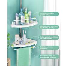 Bathroom Organizer - trắng - Xem 6