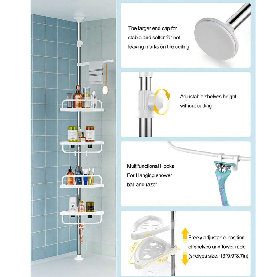Bathroom Organizer - trắng - Xem 1