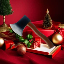 1 Miếng Mềm mại Mô hình Mô phỏng Vàng Cây rìu Đối với Cây rìu Bộ phim Đạo cụ , Hóa trang , Halloween Và Hiệu suất - Đồng - Xem 2