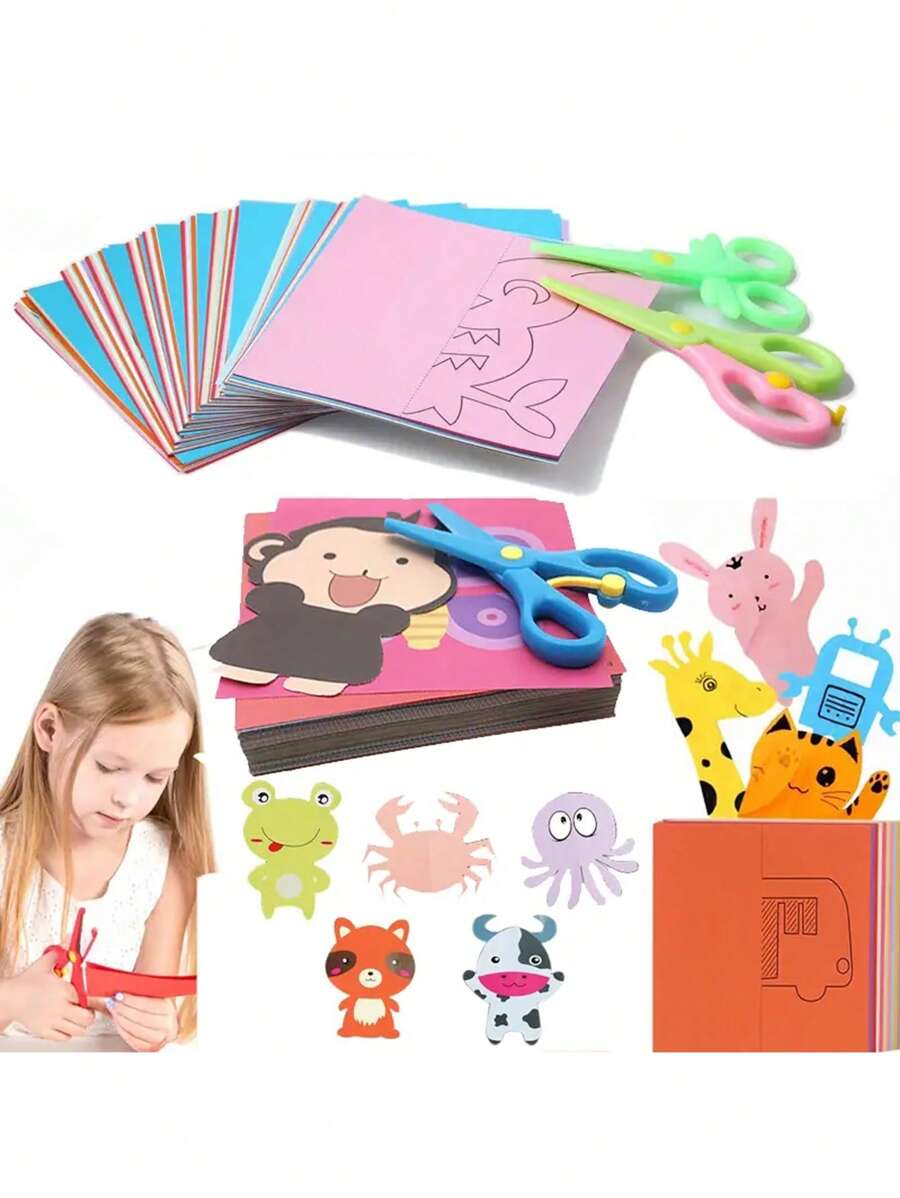 Carta Per Origami 210 Fogli Quadrati 15x15 Cm - Colorata Fronte/Retro, Per Bambini E Fai Da Te, Ideale Per Scuola E Creatività