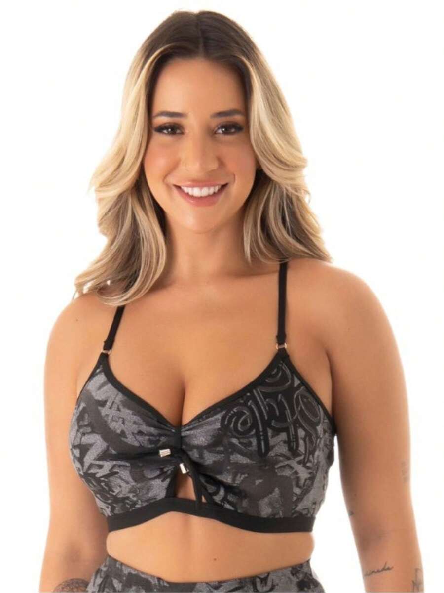 Women Sports Tees & Tanks - 灰色 - 查看 1