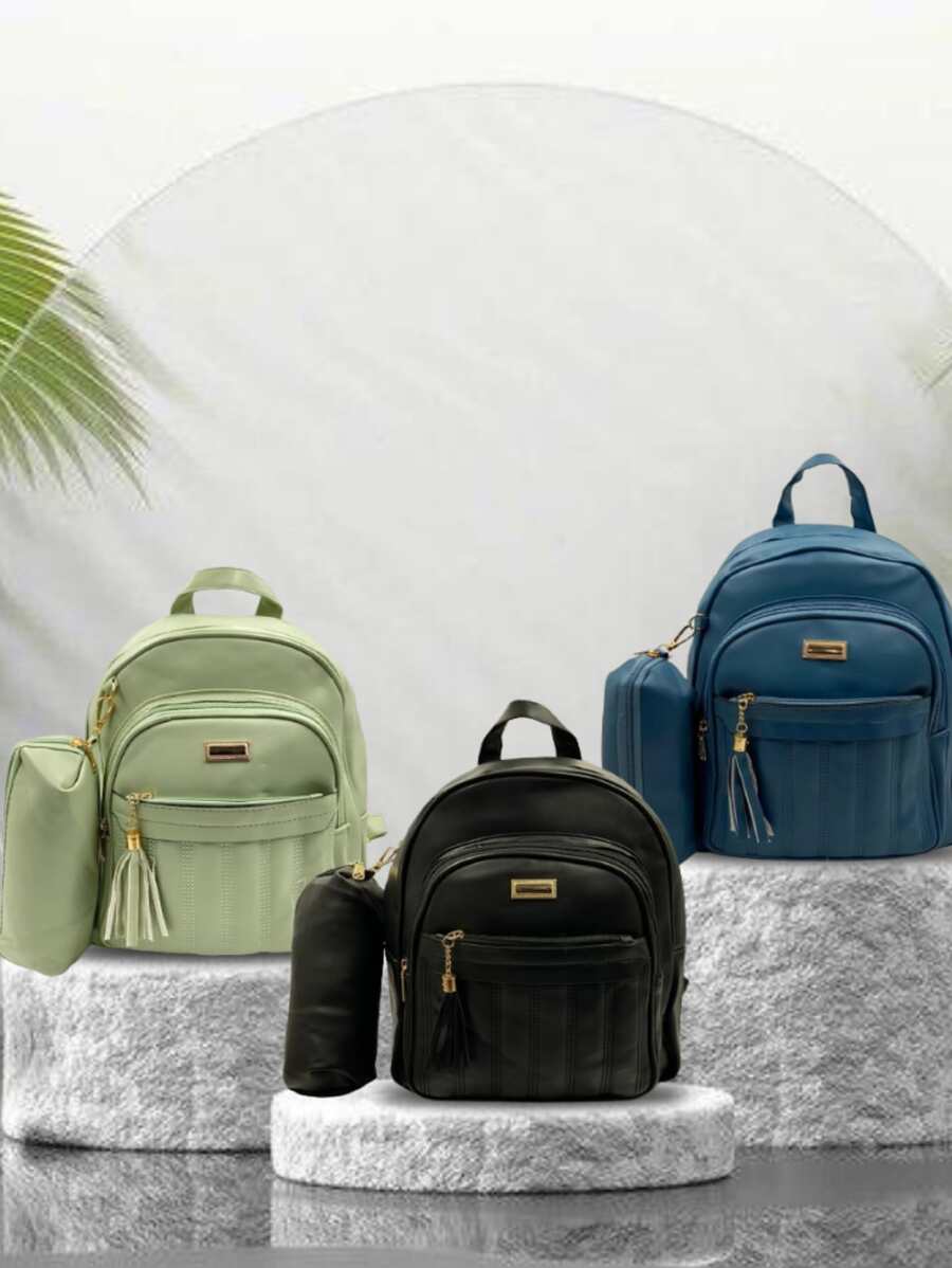 Women Fashion Backpacks - Lạc đà - Xem 1