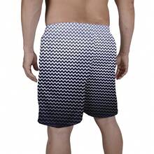 Men Beach Shorts - màu đen - Xem 3