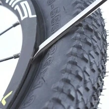 自行車胎輪決策管拆卸工具,不銹鋼輪胎開啟器,鏍絲、路車水冷適用的輪胎修復工具與配件 - 銀色 - 查看 7