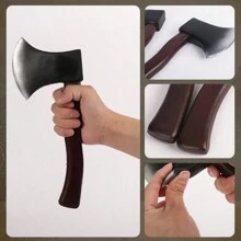 1 Miếng Mềm mại Mô hình Mô phỏng Vàng Cây rìu Đối với Cây rìu Bộ phim Đạo cụ , Hóa trang , Halloween Và Hiệu suất - Đồng - Xem 4