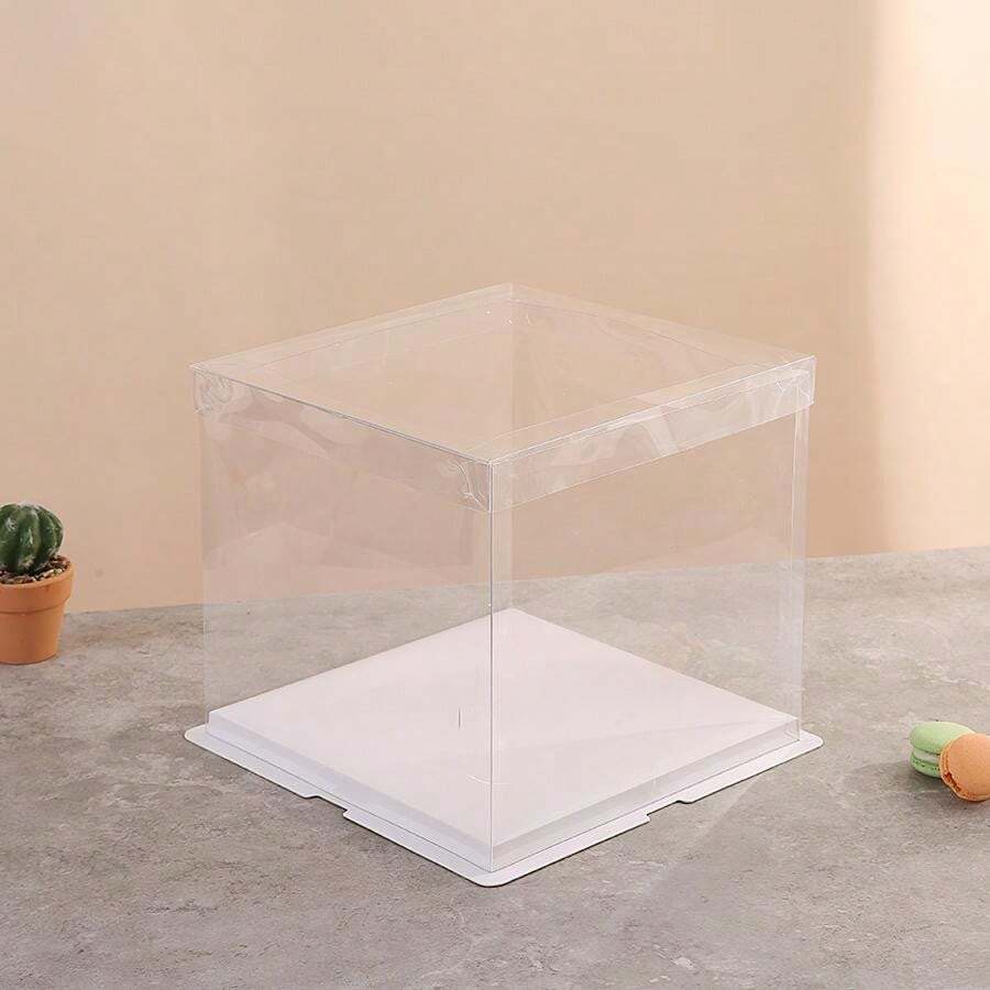 Without A Ribbon 10 Inch Clear Gift Box Without Ribbons, For Birthday Party Decoration ...