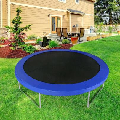 Trampolin Randabdeckung Ø244/305/366cm, UV-resistent, reißfestes Trampolin-Randschutz, Federabdeckung, Trampolinbezug, Trampolinzubehör