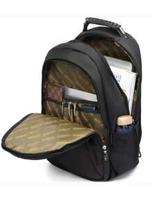 Men Fashion Backpacks - màu đen - Xem 3
