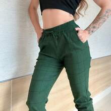 Women Pants - Army Green - View 2