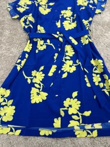 Women Dresses - 寶藍色 - 查看 5