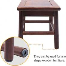 20 cái/gói 25mm Xanh Tròn Chân Với ốc vít Đối với Đồ nội thất Cái ghế Chân , Chống ồn Dễ Đến - Màu xanh lam - Xem 5