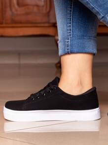 Women Casual Shoes - Negro - Ver 2