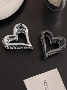 这款金属心形发夹专为女性设计，适合半扎发造型，采用高端设计和简约美学，金色发饰，是情人节的理想之选。它既可以作为发夹，也可以作为发卡，是秋冬季节女性度假装扮或夏季海滩造型的完美搭配。 - 綻放雞蛋花 - 查看 6