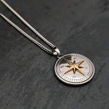 Men's Pendant Necklaces - Bạc - Xem 4