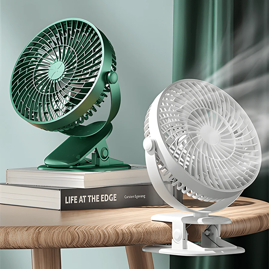 Clip Fan Portable Fan For Bedroom Fan Clip Fans Cooling Fans For Bedroom,Office,Dorm&Stroller Small Fans Desk Fan With Sturdy Clamp Without Battery - Small Fan - View 1