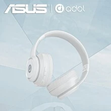 ASUS 华硕 AS-D96 无线耳塞带麦克风防噪音耳机带麦克风耳罩式耳机兼容 /Android/iOS - 白色 - 查看 6