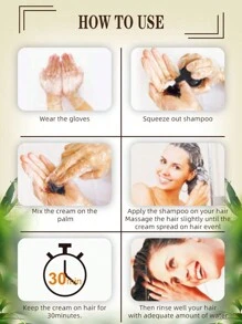 Tinte para el cabello color vino tinto 50ml*2  Natural Tinte Cabello  Sin Amoníaco Sin Parabenos Cubre Canas  Crema Tinte permanente para el cabello, tabla de colores mágica de 5 minutos - vino tinto - Ver 2