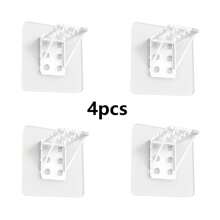 4pcs Punch Free Shelf Support Peg, Clear Self Adhesive Shelves Clips For Kitchen Cabinet Book Shelves, Strong Partition Bracket Holders Pin For Closet Clapboard Layer Decorations Decor Festival Decor Room Decor Home Decor Bed Room Decor Bedroom, Organizer, Home Storage, White T Shirt Women, Black Pants Women, Ladies Winter Clothes, Dress,