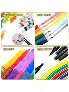 Kit de colores y pinturas de 68 piezas WSBT-711 - Multicolor - Ver 6