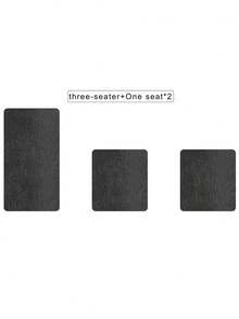 Silver Fox Fur Cushion Cover, A Set Of Two - Black - View 10