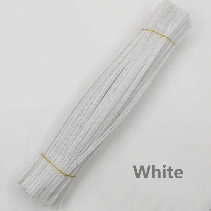 20/100pcs Twist Ties, Mixed Color Macaron Chenille Sticks, Twist Rods, 6 Mixed Colors DIY Handmade, Flexible Polyester Stem Twist Ties For Crafting, Artificial Potted Plants, Artificial Animals, Home Decor, Easter Gifts, Birthday Gifts, Holiday Gifts
