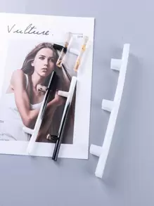 1 件 DIY 树脂模具，带 4 种托盘和手柄形状硅胶模具 - 白色 - 查看 5