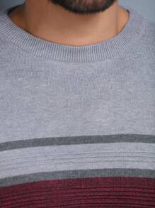 Men Sweaters - Dark Grey - View 7