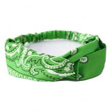 佩斯利花纹吸汗头带/运动头巾，嘻哈风格多功能头巾，街舞运动发带，适合日常佩戴，Y2K风格，男士度假配饰，足球头带，男士配饰，男士配件，棒球配饰，男士头带，礼品 - A - 查看 13