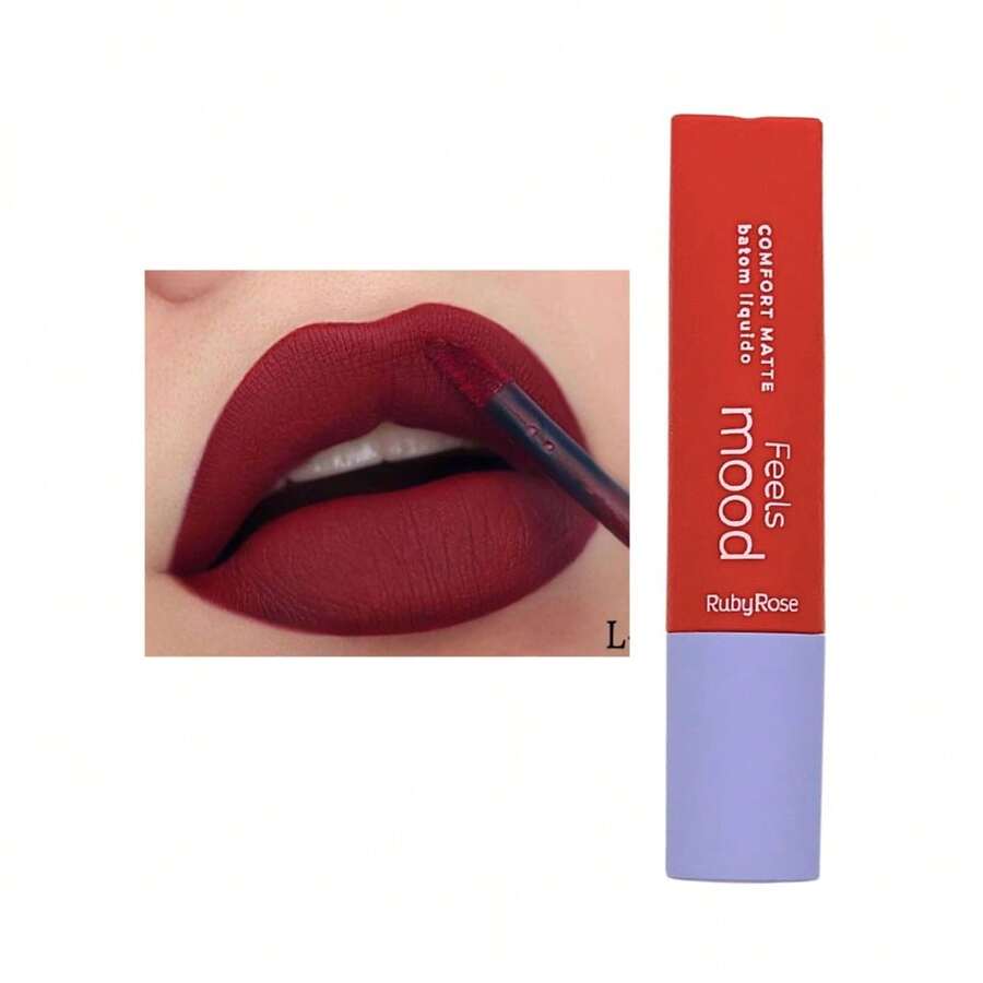 LIQUID LIP FEELS MOOD RUBY ROSE MOTIVATION HB-8230 4.1ML Hot - HB8230-L60 - Xem 1