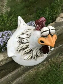 1 Miếng Vui Gà Rào chắn Trang trí Tượng Nhựa Sân vườn Nông trại Gà Gà mái Điêu khắc Nghệ thuật thủ công Sân Tân gia Nhà  Đồ trang trí - Nhiều màu - Xem 6