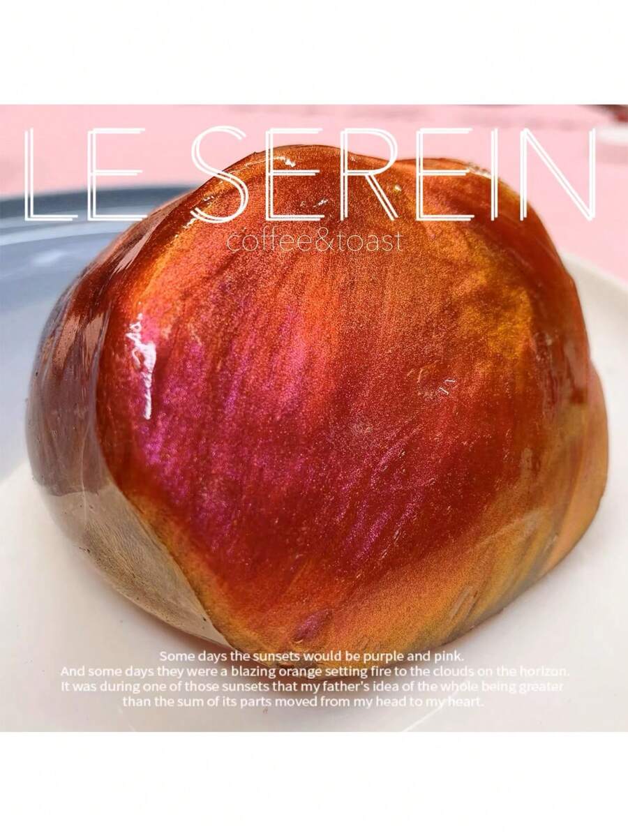 110ml Pearl Glitter Color Fairy Puff Slime With Bubble Wrap & Noise