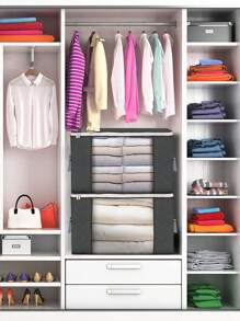 3pcs 90L Large Storage Bags, Clothes Storage Bins Foldable Closet Organizers Storage Containers With Handle For Clothing, Blanket, Comforters, Bed Sheets, Pillows And Toys Decorations Decor Festival Decor Room Decor Home Decor Bed Room Decor, Room Decorations, Decorations, Decor, Storage, Organizer Dress Pants Shoes Jeans Boots Skirt Bedroom, Organizer, Home Storage, White T Shirt Women, Black Pants Women, Ladies Winter Clothes, Dress,