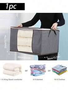 3pcs 90L Large Storage Bags, Clothes Storage Bins Foldable Closet Organizers Storage Containers With Handle For Clothing, Blanket, Comforters, Bed Sheets, Pillows And Toys Decorations Decor Festival Decor Room Decor Home Decor Bed Room Decor, Room Decorations, Decorations, Decor, Storage, Organizer Dress Pants Shoes Jeans Boots Skirt Bedroom, Organizer, Home Storage, White T Shirt Women, Black Pants Women, Ladies Winter Clothes, Dress,