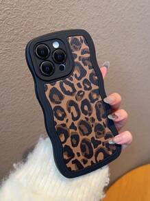 Ốp lưng điện thoại bằng da PU in họa tiết báo gêpa, tương thích với Apple - Nhiều màu - Xem 2