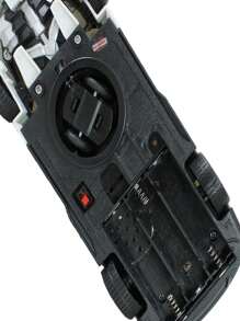 Patrol Robot Transformation Light Sound Movement Room Decoration - White - View 3