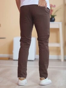 Men Pants - Marrón - Ver 6