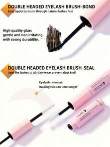 DIY Lash Extension Kit 280pcs Individual Lashes Cluster Eyelash Extension Kit 9-16mm Mix 40D 50D Lash Clusters With Lash Bond And Seal Lash Applicator For Lash Extension Makeup Tool