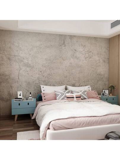 Roll Vintage Geel Mud Pattern Adhesive Contact Paper, Removable Self Wallpaper Home Kitchen Backsplash Bedroom Living Room Wall, Moderne ,Renovation Stickers Peel Wand Panels,Wall Wallpapers, ation Items Refresh Your Home,Rama view 7