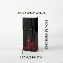 1 pieza 100ml Perfumes Woman Original Women Perfume Offer Mother's Day Gift Encounter Love Hot Style Gifts for Women Fresh Lover Light Incense perfume lujo - Tono de madera - Ver 6