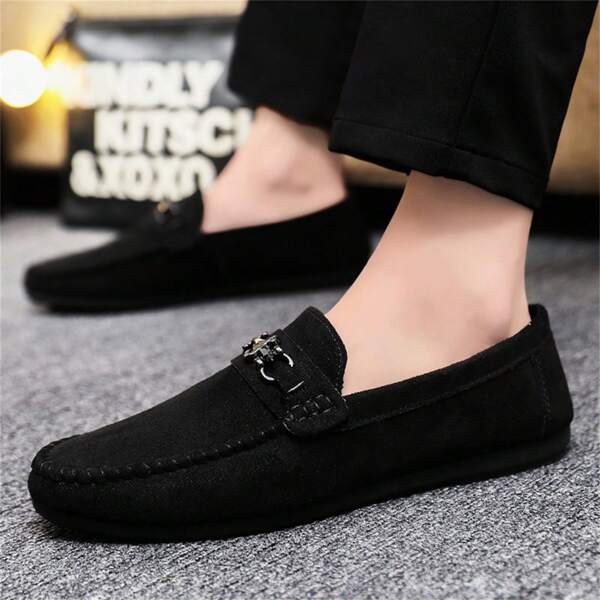Neue Herren Slip-ons Loafer Business Freizeitschuhe Mit Weicher Sohle Und Fahrstyl