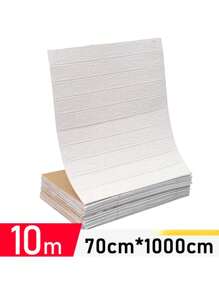 70cmx1/2/3/5/10m 3D墙贴仿砖卧室防水自粘DIY墙纸客厅电视背景装饰、装修贴纸可撕墙板、墙纸、壁纸、春季装饰用品让您的家焕然一新、拉玛装饰贴纸