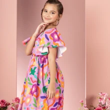 Young Girls Dresses - Lila Púrpura - Ver 2