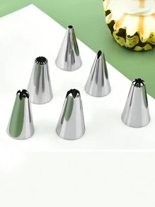 8 齿不锈钢玫瑰花管道喷嘴 - 1 件/7 件/137 件 - 銀色 - 查看 6