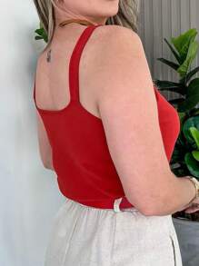 Women Tops - Red - View 2