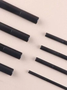 8件套多功能全套化妆刷套装，包含散粉、腮红、粉底、眼影、晕染、修容等多种用途，是理想的化妆刷套装。 - 黑色 - 查看 8