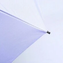 1入組小型折疊遮雨傘,迷你口袋防水可攜式旅行傘,防曬紫外線兩用迷你五折超輕便攜式,小型遮陽遮雨傘,風雨兼備,99%防uv,適用於女性和男性 - 紫色 - 查看 3